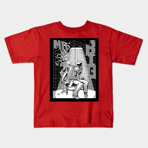 Mr. Big Kids T-Shirt by Giant_Girl_Adventures